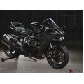 LUIMOTO (HyperSport) Rider Seat Cover for the KAWASAKI H2/H2R